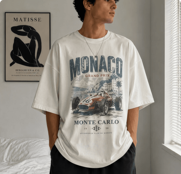 Monaco Grand Prix Graphic Tee